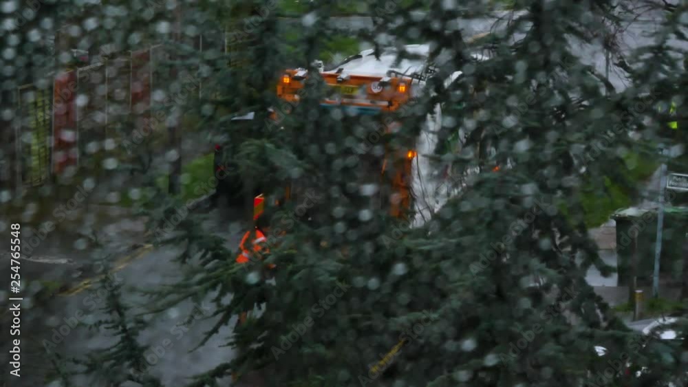 Rain drops on window glass in storm looking like teardrops on face Rain drops on window glass in storm looking like teardrops on face