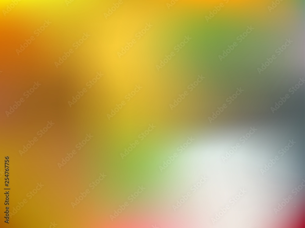 Abstract blurred gradient mesh background. Bright color backdrop.