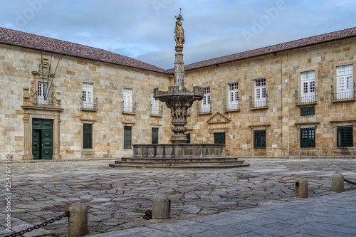 Obraz na płótnie View of the rtectorty of the University of Braga called