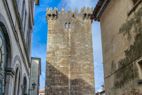 Tower of Castelo de Braga, Portugal