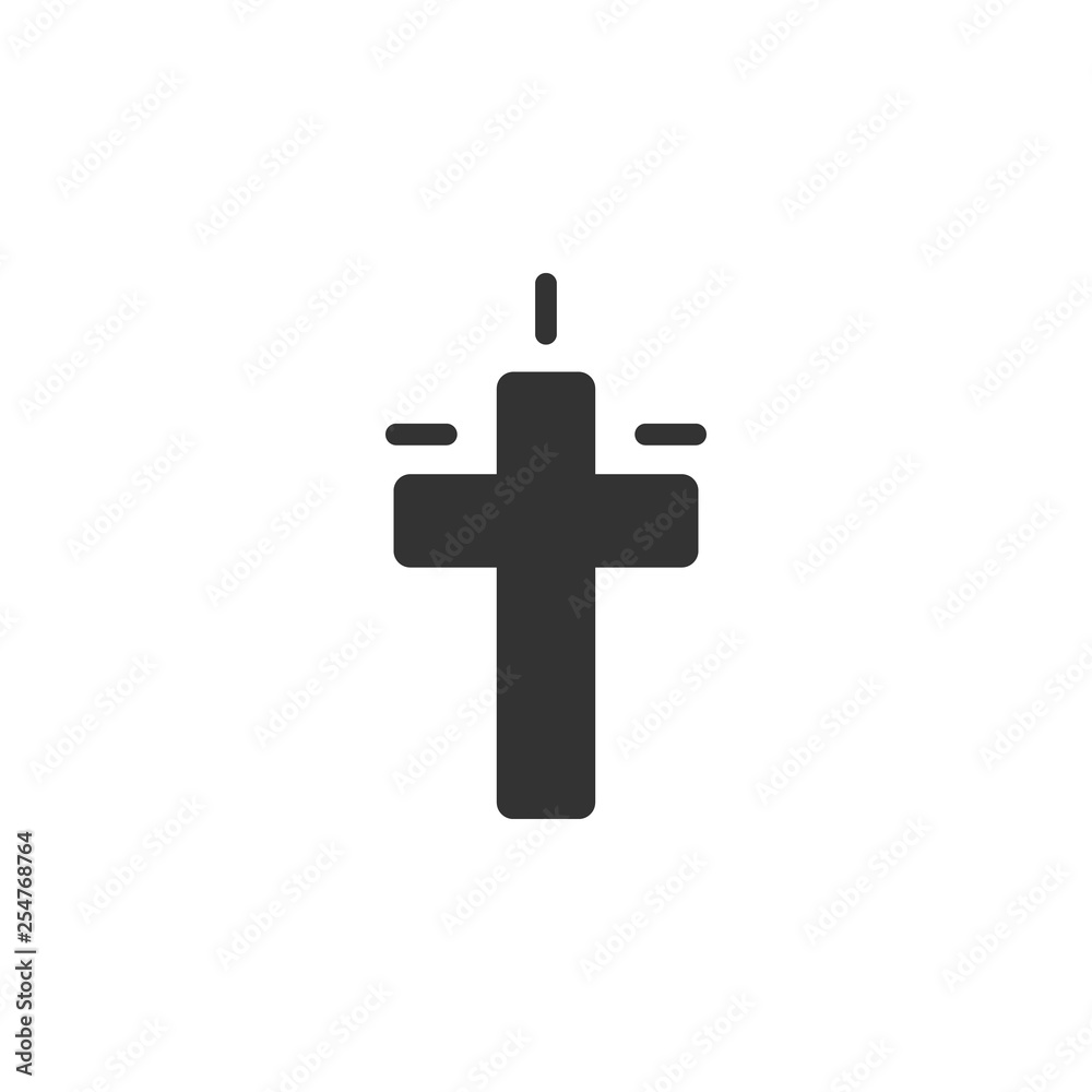 Cross icon. Element of Easter holidays for mobile concept and web apps. Detailed Cross icon can be used for web and mobile Cross icon. Element of Easter holidays for mobile concept and web apps. Detailed Cross icon can be used for web and mobile