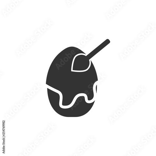 Painting egg icon. Element of Easter holidays for mobile concept and web apps. Detailed Painting egg icon can be used for web and mobile