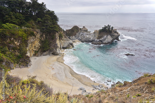 McWay Falls on Big Sur, California.
