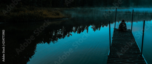 girl on the dock