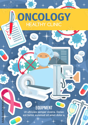 Cancer and oncology diseases treatment, oncologist