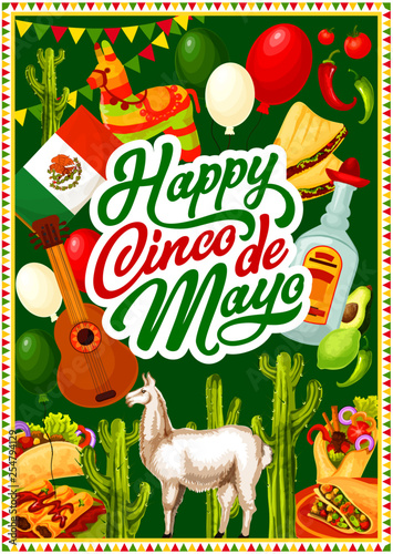 Happy Cinco de Mayo, Mexican holiday party fiesta