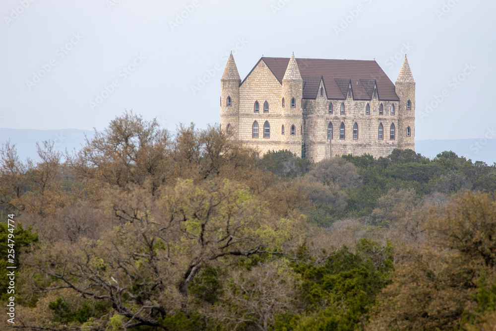 Fototapeta premium Falkenstein Castle in Texas 