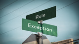 Sign 345 - Exception
