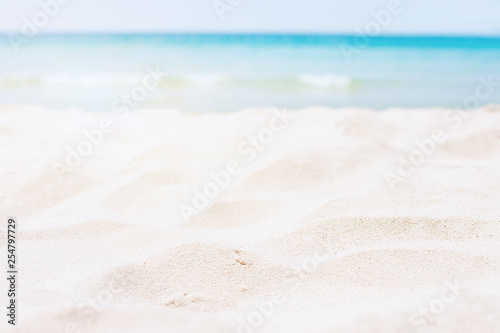 Natural tropical beach and sea background. Travel summer time.