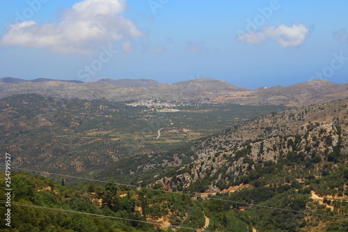 view of mountains in Greece © Dan