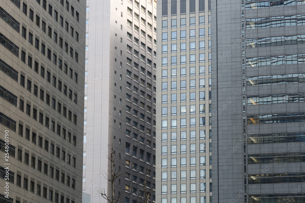 Fototapeta premium 高層ビル