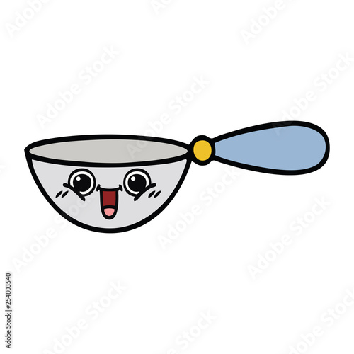 cute cartoon measuring spoon