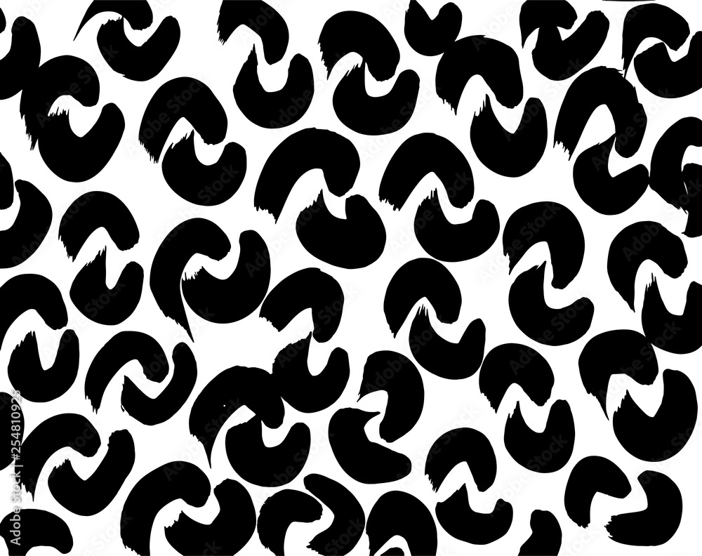 Brush grunge pattern. White and black vector. Brush grunge pattern. White and black vector.