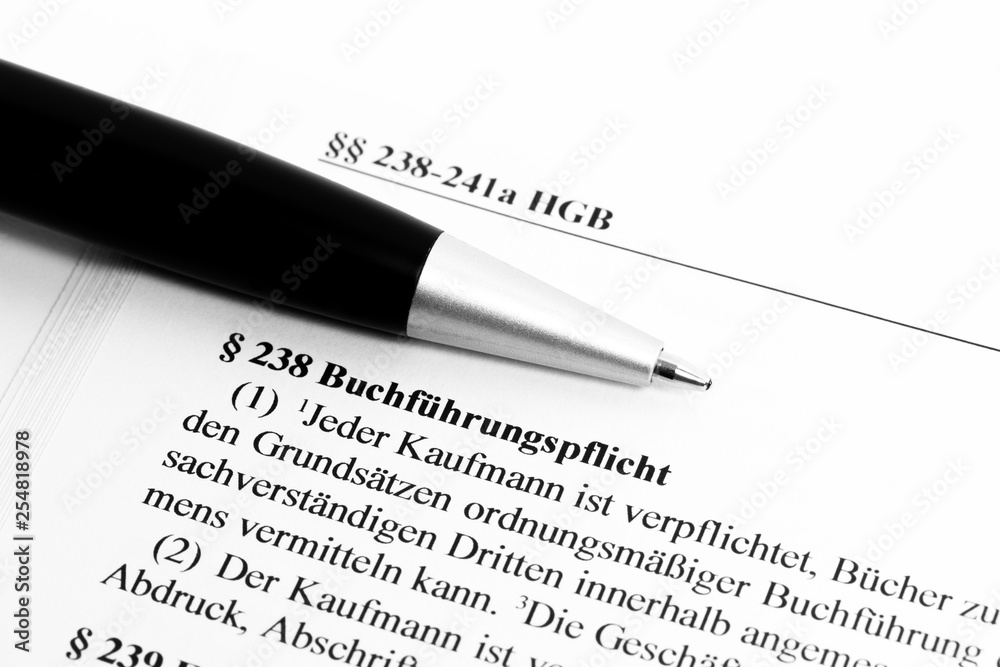 Buchführungspflicht im Handelsgesetzbuch Buchführungspflicht im Handelsgesetzbuch
