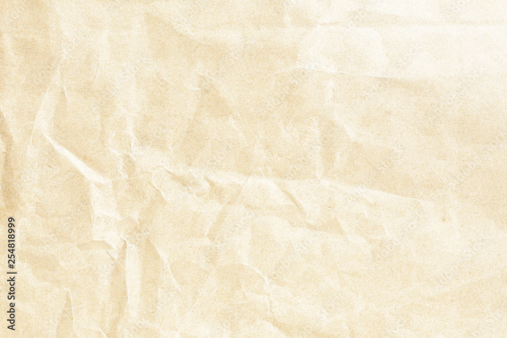 Crumpled brown paper texture Crumpled brown paper texture
