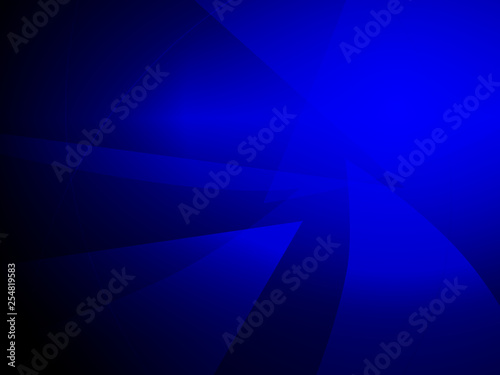 Abstract blue geometric shape design background