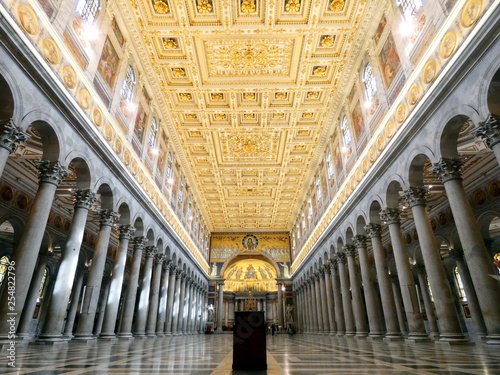 basilica di san paolo fuori le mura,roma,lazio,italia.