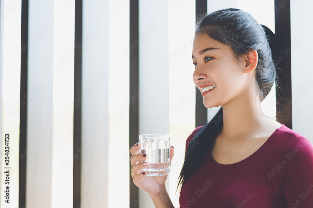 Water with a human, Woman drinking waters. Water with a human, Woman drinking waters.