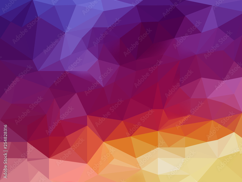 Obraz premium Polygonal colourful background
