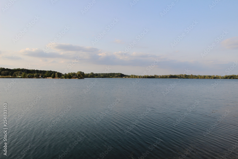 Lake, Ostrozska Nova Ves, Czech republic