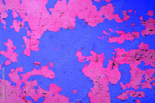 Blue with pink grunge background