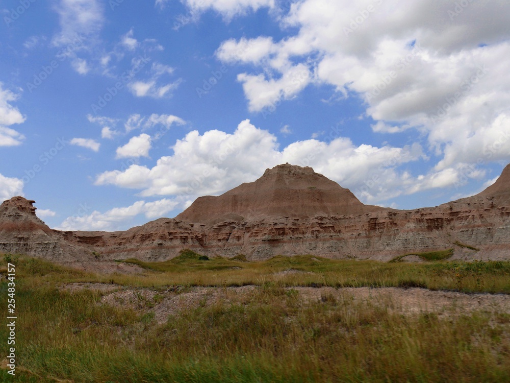 Nature at its best displayed at the Badlands National Park in South Dakota.