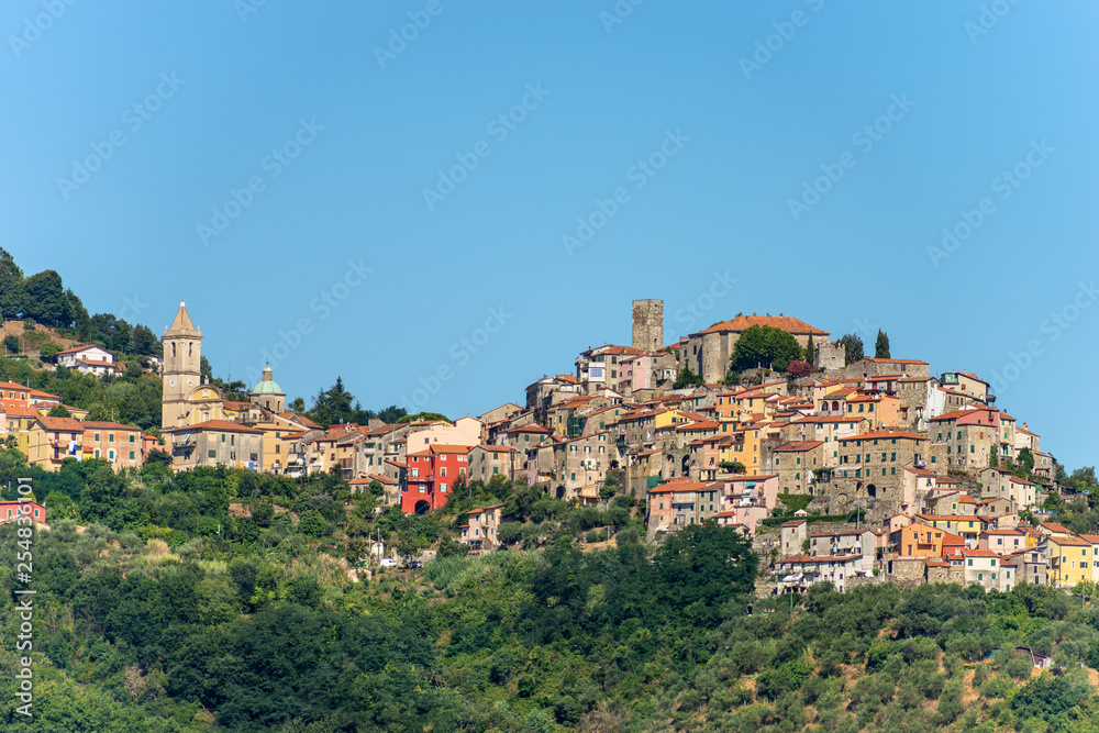Vezzano Ligure Village - La Spezia Liguria italy