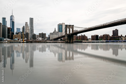 Panoramic view of Financial District of New York © jjfarq