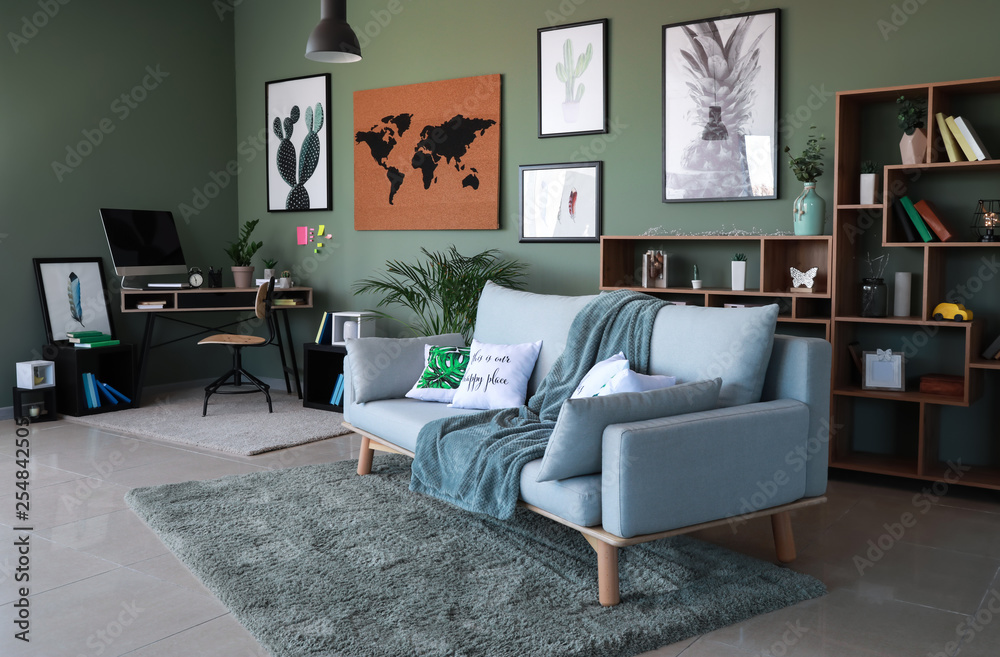 Fototapeta premium Interior of beautiful modern room