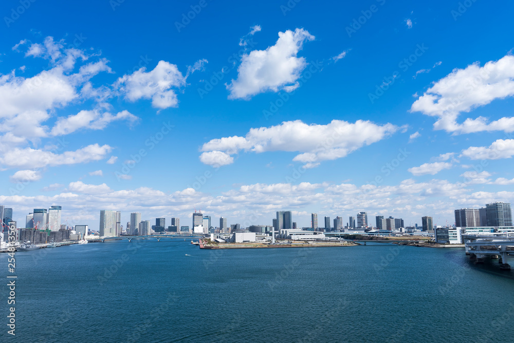 東京ベイエリアの風景　scenery of tokyo bay area