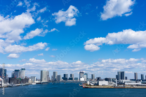 東京ベイエリアの風景　scenery of tokyo bay area