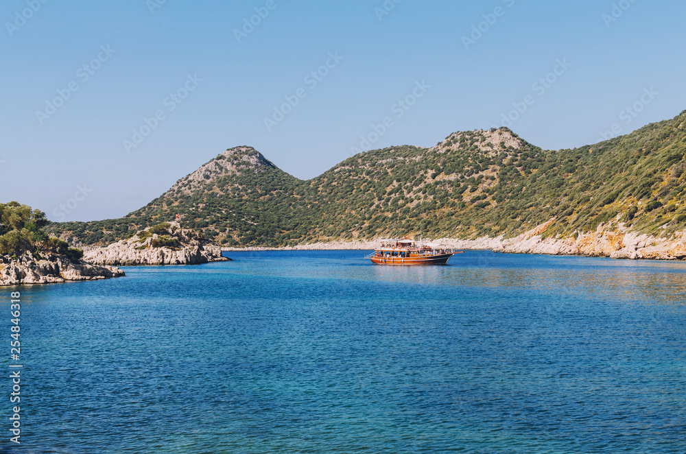 Inonu Bay, Kas, Antalya, Turkey