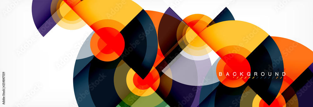 Abstract background circle design Abstract background circle design