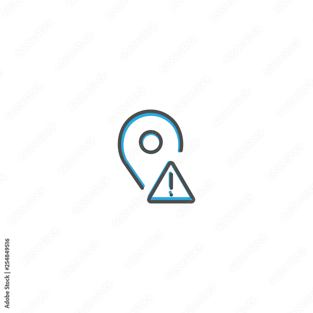 Place holder icon design. Interaction icon line vector illustration Place holder icon design. Interaction icon line vector illustration