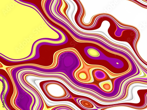 Purple pink colorful shapes, fluid geometries, abstract background and texture