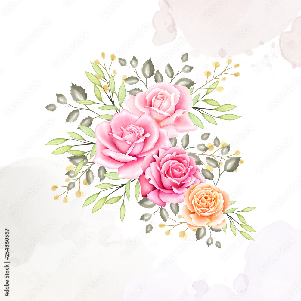 cute floral wedding invitation ready print cute floral wedding invitation ready print