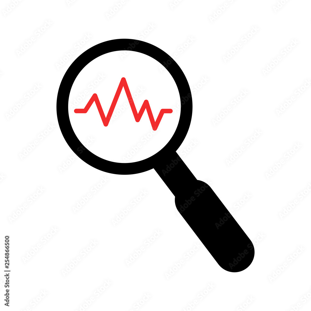 Analysis icon - vector illustration Analysis icon - vector illustration