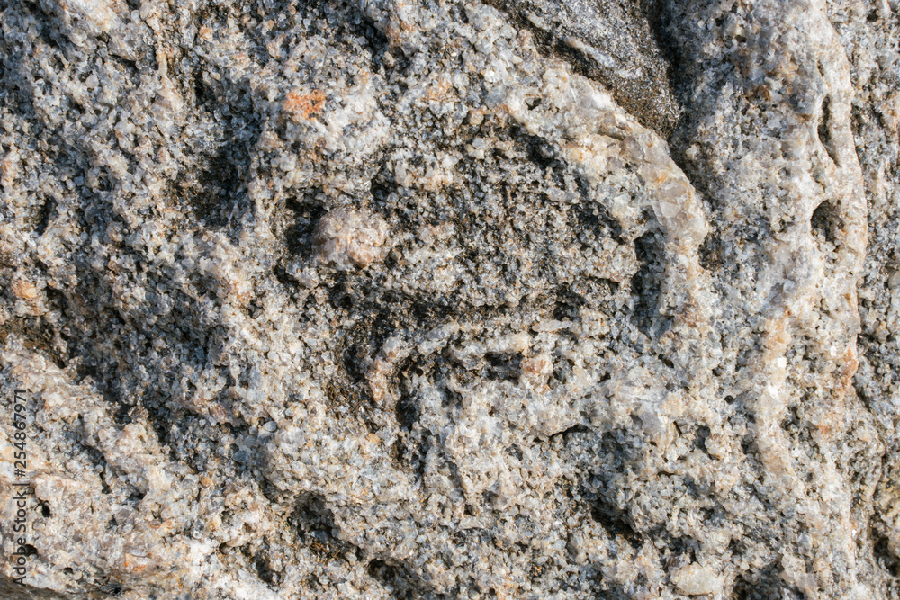 Stones on closer inspection. The surface of the stones. Stones on closer inspection. The surface of the stones.