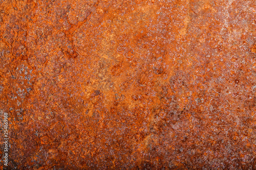 sheet of rusty metal. old oxidized background