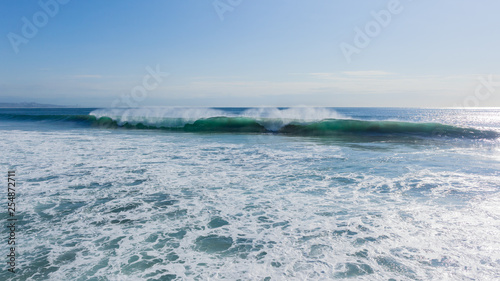 Ocean Wave Wall Water Power