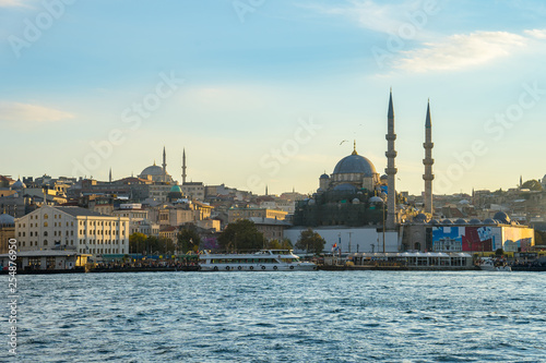 Istanbul cityscape skyline in Istanbul city, Turkey
