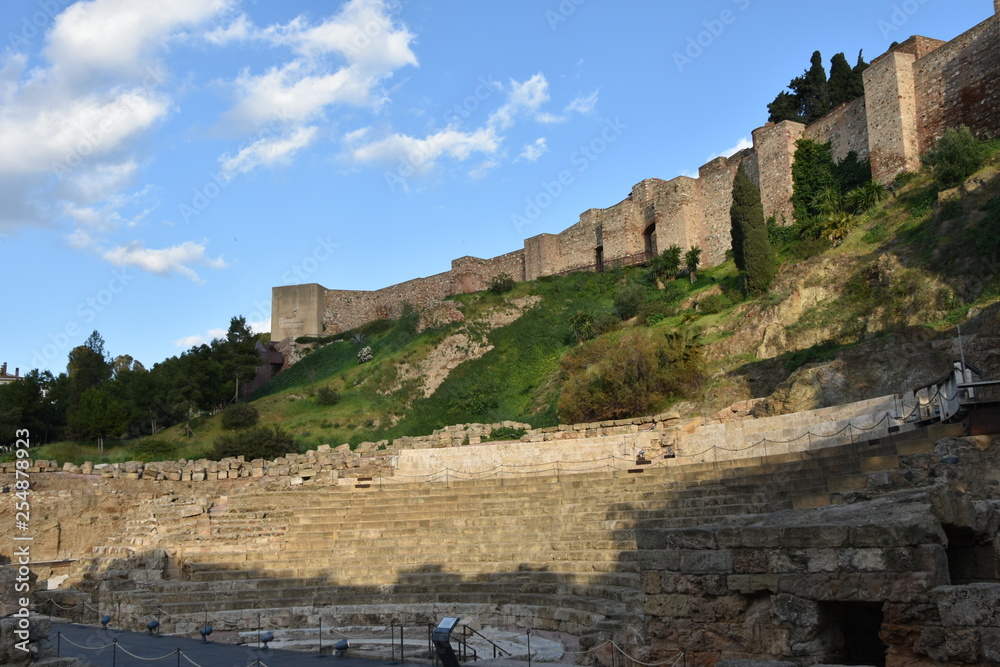 Alcazaba i teatr rzymski