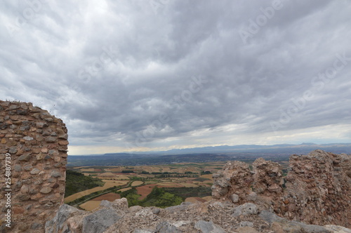 ruins of ancient fortress