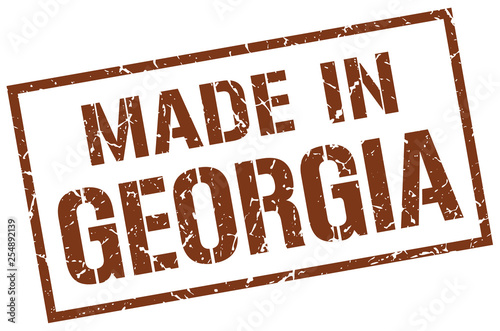 made in Georgia stamp