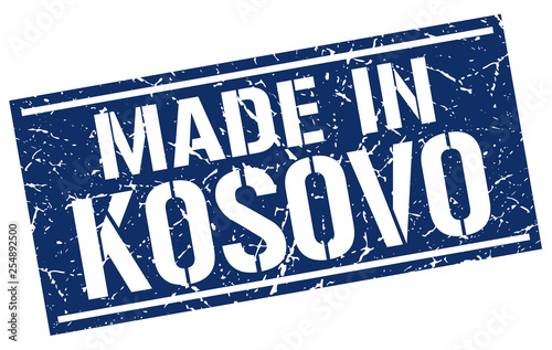 made in Kosovo stamp