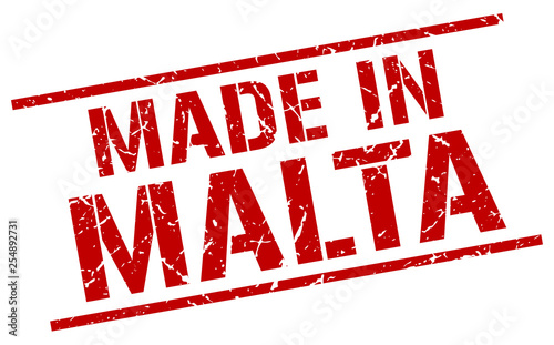 made in Malta stamp