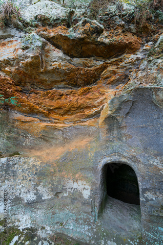 Necropolis de San Pantaleon, La Puente del Valle, Valderredible Municipality, Cantabria, Spain, Europe photo