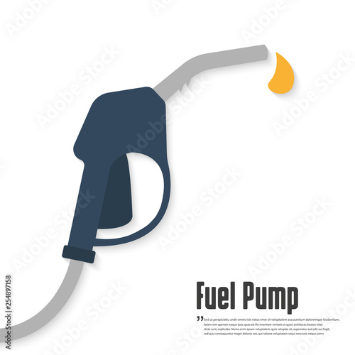 Gasoline pump. Gas station icon