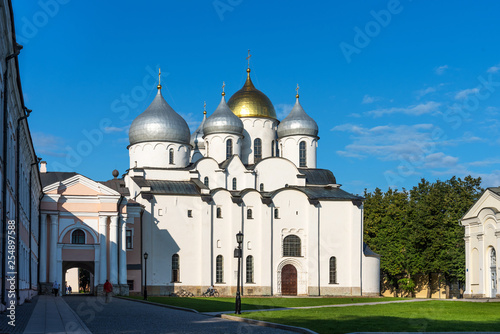 Cathedral of St. Sophia in Veliky Novgorod, Russia.