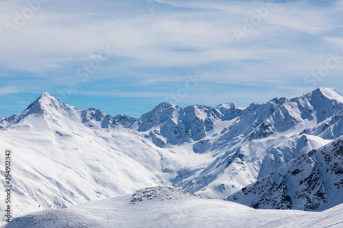 Snowy mountains in Italy © Peteris Zalitis